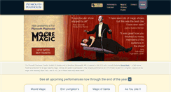 Desktop Screenshot of plymouthplayhouse.com